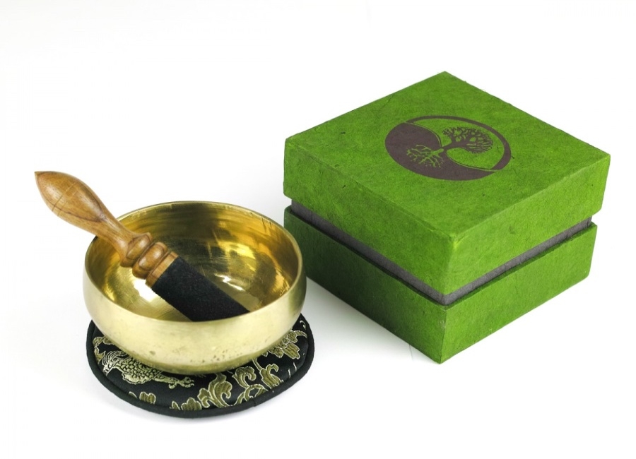 Set in Box σε πράσινο και καφέ Ying/Yang S