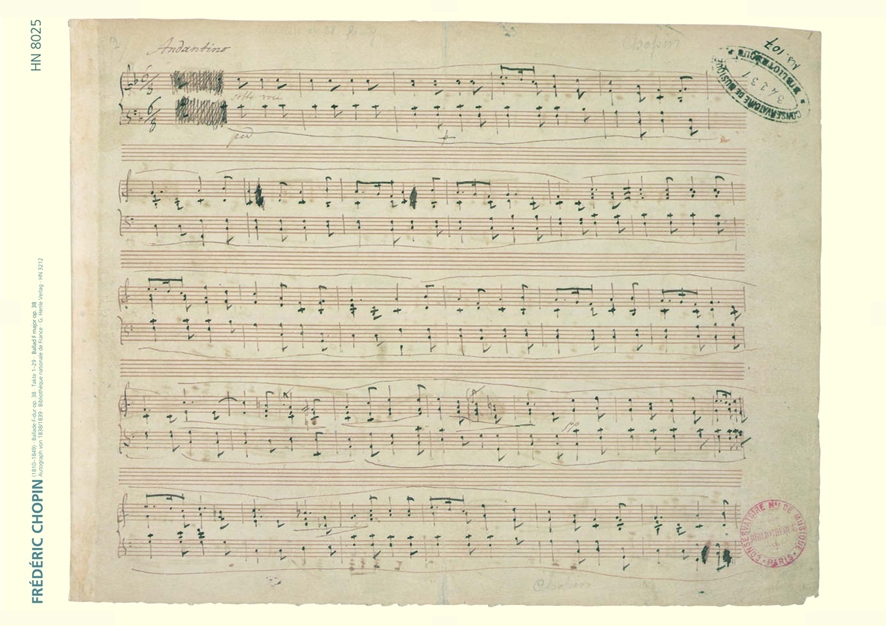 Αφίσα έργου Chopin