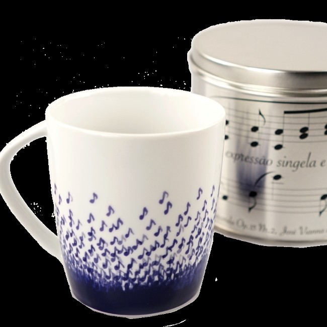 Water Music Mug in a Tin