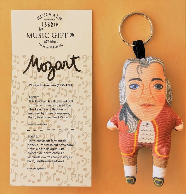 Mozart key ring