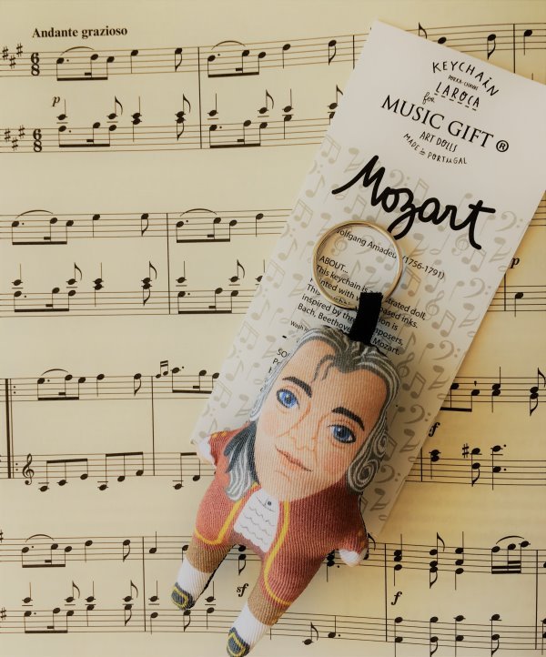 Mozart key ring