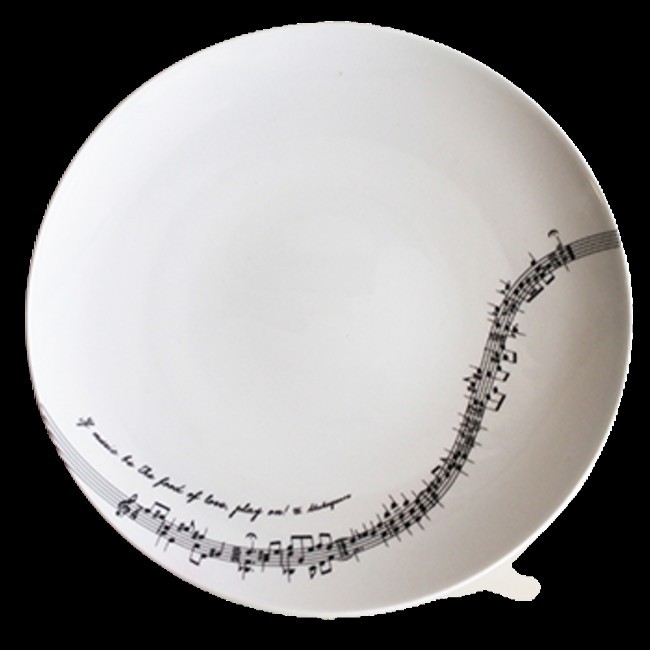 Dinner plate “Tafelmusik”