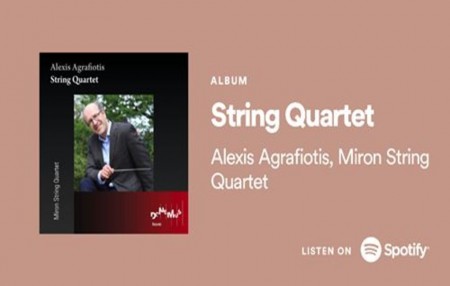 Alexis Agrafiotis' recordings released by Donemus Records on digital platforms